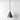 Luminária Pendente Retrô Minimalista Metal Bauska