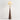 Luminária de Piso Moderna Minimalista Metal Madeira Tecido Guitry