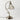 Luminária de Mesa Clássica Minimalista Metal Vidro Andapa