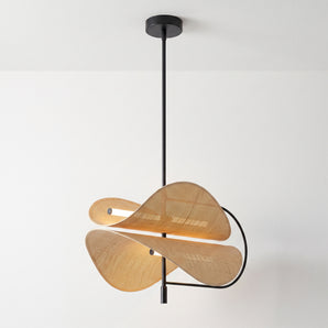 Luminária Pendente Moderno Metal Tecido LED Accettura