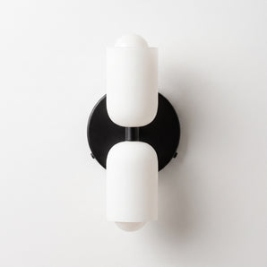 Luminária Arandela Moderna Minimalista Metal Vidro Sadat