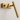 Luminária Arandela Moderna Minimalista Metal Articulada Donni - Direito / Dourado / Branco Neutro (4000K) - ORNE™
