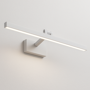 Luminária Arandela Moderna Minimalista Articulada Linear Branco - 40cm / Branco Quente (3000K) - ORNE™