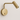 Luminária Arandela Moderna Minimalista Articulada Okra - Dourado - ORNE™