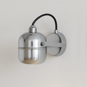 Luminária Arandela Articulada Moderna Minimalista Metal Prata LED Sipy
