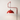 Luminária Arandela Moderna Minimalista Articulada Metal Mizil - Vermelho / Ø40x18cm / Alumínio - ORNE™
