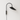 Luminária Arandela Moderno Minimalista Articulada Petal - Preto / 47cm / Com plugue - ORNE™