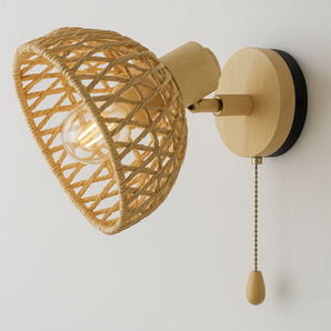 Luminária Arandela Moderna Rústica Vime Clarté - Ø18,5x18cm - ORNE™