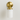 Luminária Arandela Moderna Minimalista Metal Vidro Gura - Ø10x25,2cm / Alumínio e Vidro / Branco e Dourado - ORNE™