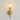 Luminária Arandela Moderna Minimalista Vidro Metal Haviera - Dourado / 11,5x40cm - ORNE™