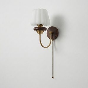 Luminária Arandela Clássica Retrô Vintage Vidro Metal Kotel — ORNE