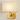 Luminária Arandela Moderna Minimalista LED Tecido Kloha - Branco e Dourado / Branco Quente (3000K) - ORNE™