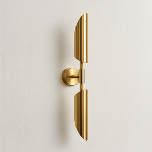 Luminária Arandela Moderna Minimalista Madeira Metal Nath