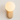 Luminária Arandela Moderna Minimalista Rústica Madeira Globo Bola Vidro Voltti - Nogueira / Branco Quente (3000K) - ORNE™