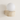 Luminária Arandela Moderna Minimalista Mármore Damer - Ø10x12cm / Mármore Travertino e Vidro - ORNE™