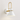 Luminária Arandela Moderna Minimalista Metal Cryte - Branco / Metal - ORNE™