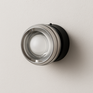 Luminária Arandela Moderna Minimalista LED Acrílico Garo - Única / Acrílico e Latão / Branco Quente (3000K) - ORNE™