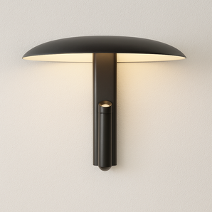 Luminária Arandela Moderna Minimalista LED Alumínio Fidalie - Preto / Branco Quente (3000K) - ORNE™