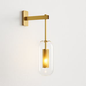 Luminária Arandela Moderna Minimalista Comb - Dourado - ORNE™