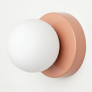 Luminária Arandela Moderna Minimalista Vidro Metal Globo Vox — ORNE