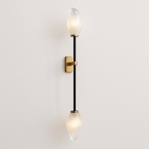 Luminária Arandela Moderna Minimalista Metal Vidro Jime - Única / Branco Quente (3000K) - ORNE™
