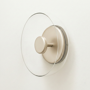 Luminária Arandela Moderna Minimalista Vidro Metal LED Clean Max
