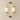 Luminária Arandela Moderna Minimalista Vidro Metal Dourado LED Messir