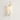 Luminária Arandela Moderna Minimalista Metal Vidro Myna - Dourado e Branco - ORNE™