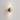 Luminária Arandela Moderna Minimalista Metal Vidro Sarcome - Dourado / Ø5x60cm - ORNE™
