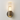 Luminária Arandela Moderna Minimalista LED Vidro Tevoa - Ø9,5x20cm / Vidro e Alumínio / Branco Quente (3000K) - ORNE™