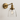 Luminária Arandela Minimalista Metal Sentry - Dourado / Ø17x26cm - ORNE™