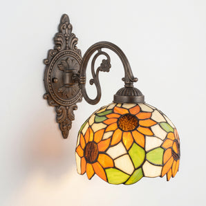 Luminária Arandela Tiffany Clássica Retrô Vintage Vidro Metal Berchem — ORNE