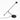 Luminária de Mesa Moderna Minimalista Articulada Metal LED Asti - Preto / Branco Quente (3000K) - ORNE™
