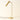 Luminária de Mesa Abajur Moderna Minimalista Articulada Oblix - Dourado - ORNE™