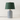 Luminária De Mesa Abajur Moderna Minimalista Cerâmica Tecido Maokai - Ø36x60cm / Verde / Cerâmica e Tecido - ORNE™