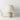 Luminária de Mesa Abajur Clássico Moderno Mármore Travertino Metal Off-white Melrose — ORNE