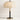 Luminária de Mesa Abajur Moderna Minimalista Tecido Metal Gott - Alumínio / E27 / Ø32x50cm - ORNE™