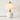 Luminária De Mesa Abajur Minimalista Vidro Cerâmica Melusi - Branco / Ø20x29cm - ORNE™
