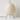 Luminária de Mesa Abajur Moderna Minimalista Tecido Freoli - Branco / Branco Quente (3000K) - ORNE™
