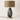 Luminária de Mesa Abajur Moderna Clássica Cristal Zenit - Fendi / Ø31x55cm - ORNE™