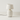 Luminária De Mesa Abajur Moderna Minimalista Cerâmica Tecido Finka - Ø12x20cm / Branco / Cerâmica - ORNE™