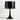 Luminária de Mesa Abajur Moderna Minimalista Spun - Ø25cm / Preto - ORNE™