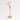 Luminária de Mesa Moderna Minimalista Anvil - Dourado e Branco - ORNE™