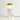 Luminária de Mesa Abajur Moderna Minimalista Vidro Metal Dourado Clear - Branco Quente (3000K) - ORNE™