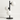 Luminária de Mesa Moderna Minimalista Globos de Vidro Dash - Preto - ORNE™