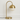 Luminária de Mesa Moderna Minimalista Globo Vidro Metal Desk - Dourado - ORNE™