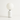 Luminária de Mesa Moderna Minimalista Metal Meggi Fate - Ø15x35cm / Branco / Branco Quente (3000K) - ORNE™