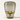 Luminária de Mesa Abajur Moderna Minimalista Vidro Kemp - Ø22cm / Âmbar - ORNE™