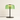 Luminária De Mesa Abajur Moderna Minimalista LED Metal Vidro Veec - Ø32cm / Verde / B / Branco Frio (6500K) - ORNE™