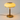 Luminária De Mesa Abajur Minimalista Vidro Metal Elluna - Branco / Ø30x40cm / Vidro e Alumínio - ORNE™